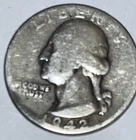 1942-P Washington Quarter — photo from another recent sale