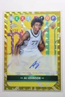 2024-25 Topps Chrome AJ JOHNSON Auto /50 Gold Mojo Refractor #NSS-AJ RC