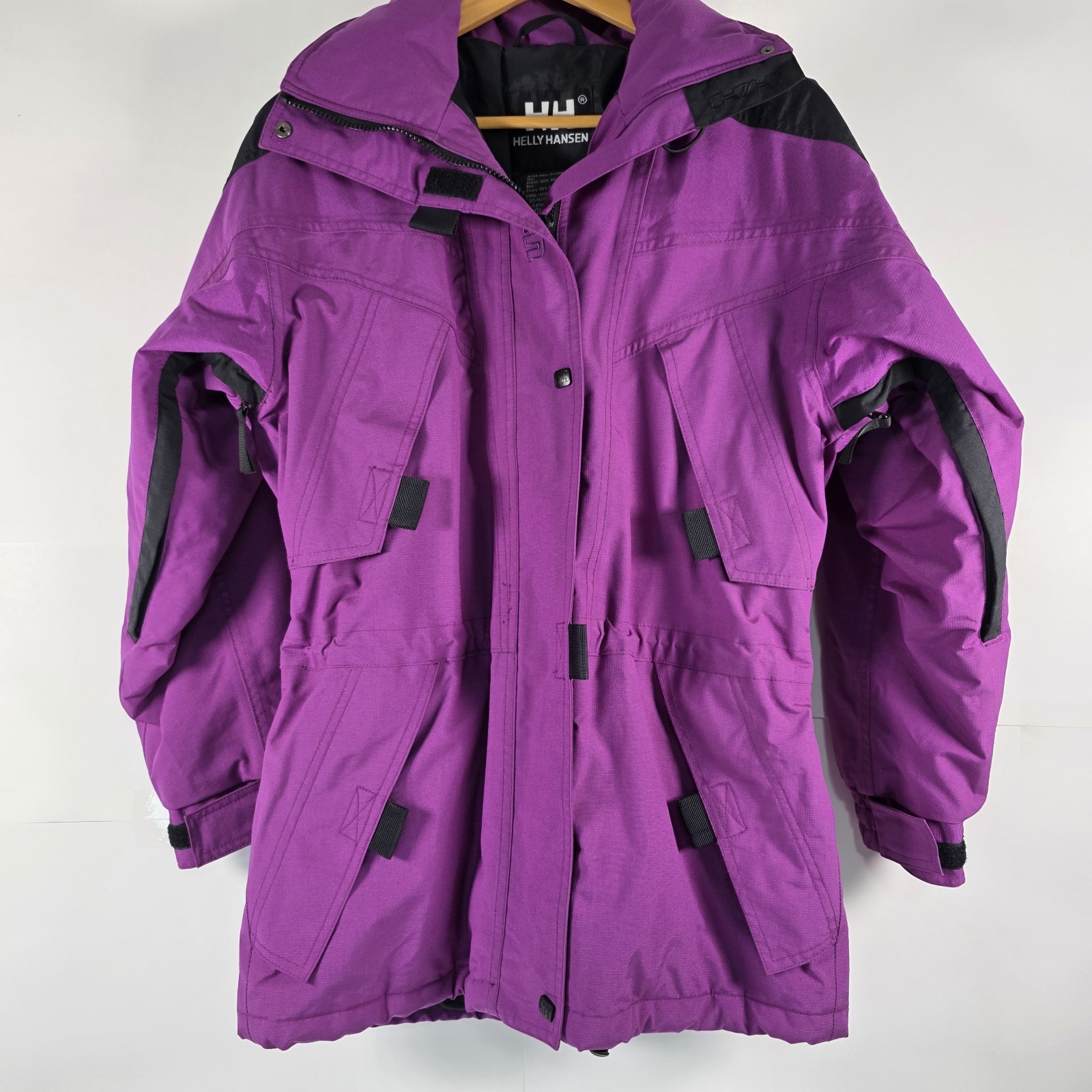 Helly Hansen Tech Jacket Womens Small Hide away H… - image 4