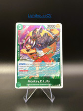 Monkey.D.Luffy OP14-034 Rare The Azure Sea's Seven One Piece Foil Near Mint