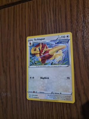 Schlapor 213/264 Fusions Angriff Pokemon Karte Deutsch Pokémon Karte Kp 110 