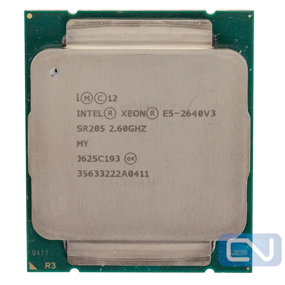 Procesador CPU de servidor Intel Xeon E5-2640 v3 2,6 GHz 20 MB SR205 LGA 2011-3 grado B Foto 3 de 4