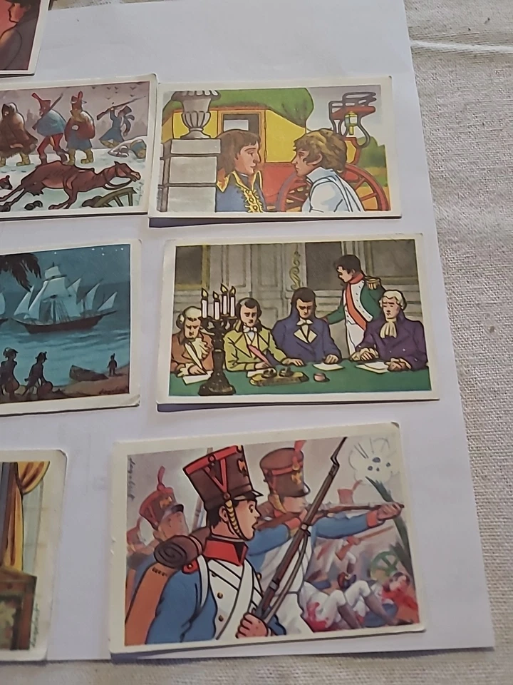 11 CHROMO BISCOTTES L'ANGEVINE ANGERS HISTOIRE DE NAPOLÉON  - Photo 4/4