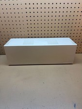 Case Logic Vintage White Plastic CD Storage Box Holds 30 CD Hinged Lid