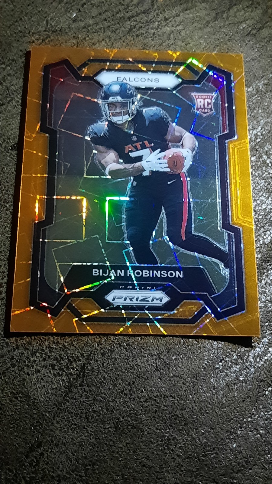 2023 Panini Prizm - Rookies Bijan Robinson #305 Lazer Prizm (RC)