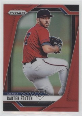 2025 Panini Prizm Red Prizm 40/299 Carter Holton #286 pe8