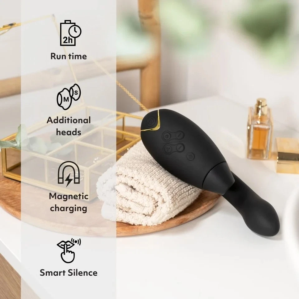 NIB Womanizer Duo 2 Rechargeable Silicone G-Spot and Clitoral Stimulator - Image 3 of 4