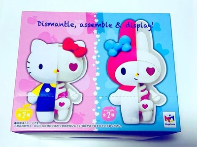 Megahouse Sanrio KAITAI FANTASY Hello Kitty My Melody 4-teiliges Set ungeöffnet