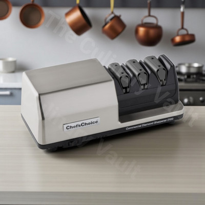 Chef's Choice EDGE SELECT 2100 Commercial DIAMOND 3 Stage Knife Sharpener BNIB