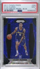 2017-18 Panini Prizm Fast Break Blue 120/175 Kyle Kuzma #283 PSA 9 MINT v1b