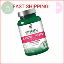 Vet  s Best Dog Allergy Chews, Seasonal Allergy Chews for Dogs, Dog Itching Skin