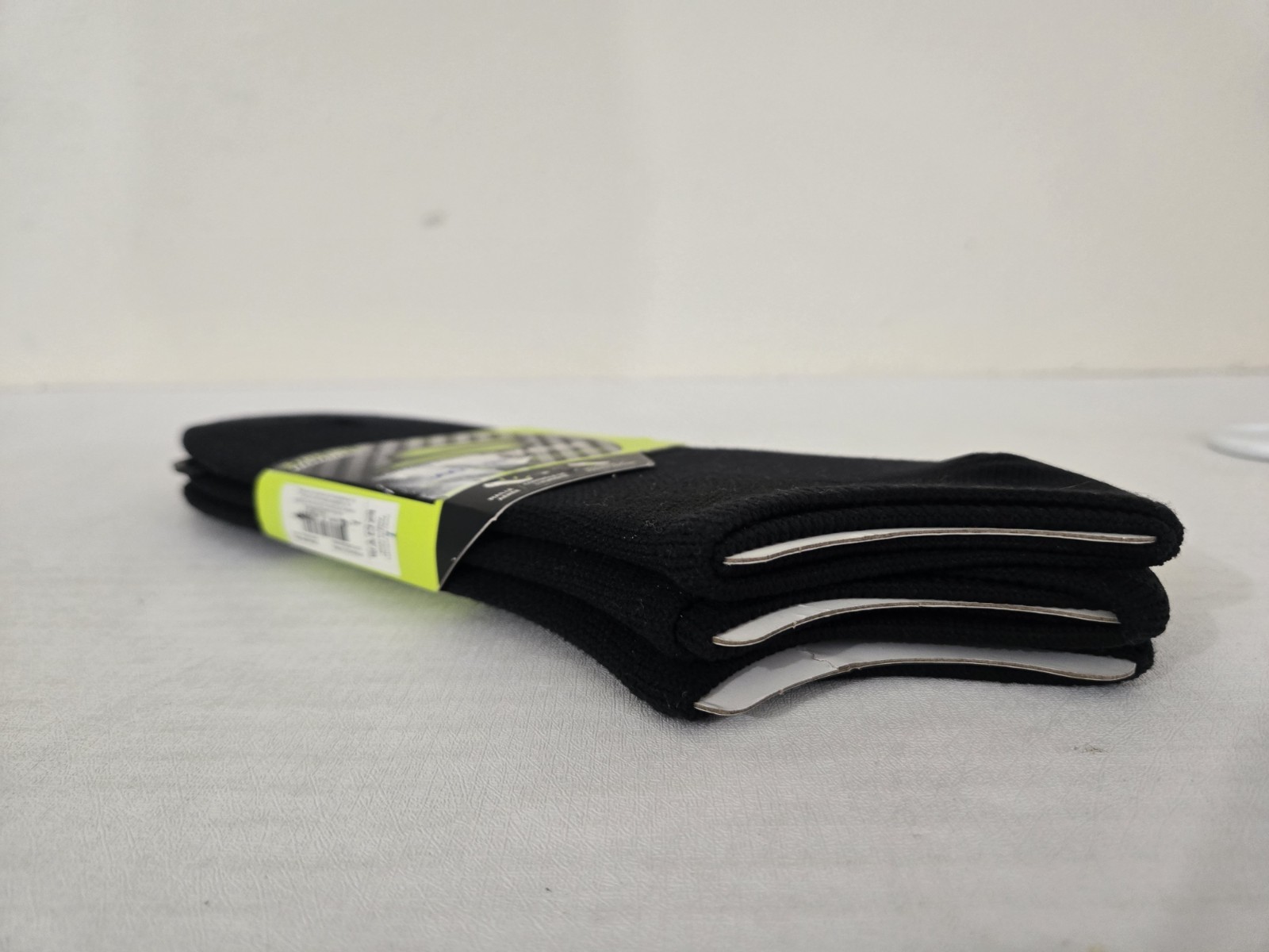 Skechers Performance No Show Men's Black Socks 3 Pack FREE SHIPPING