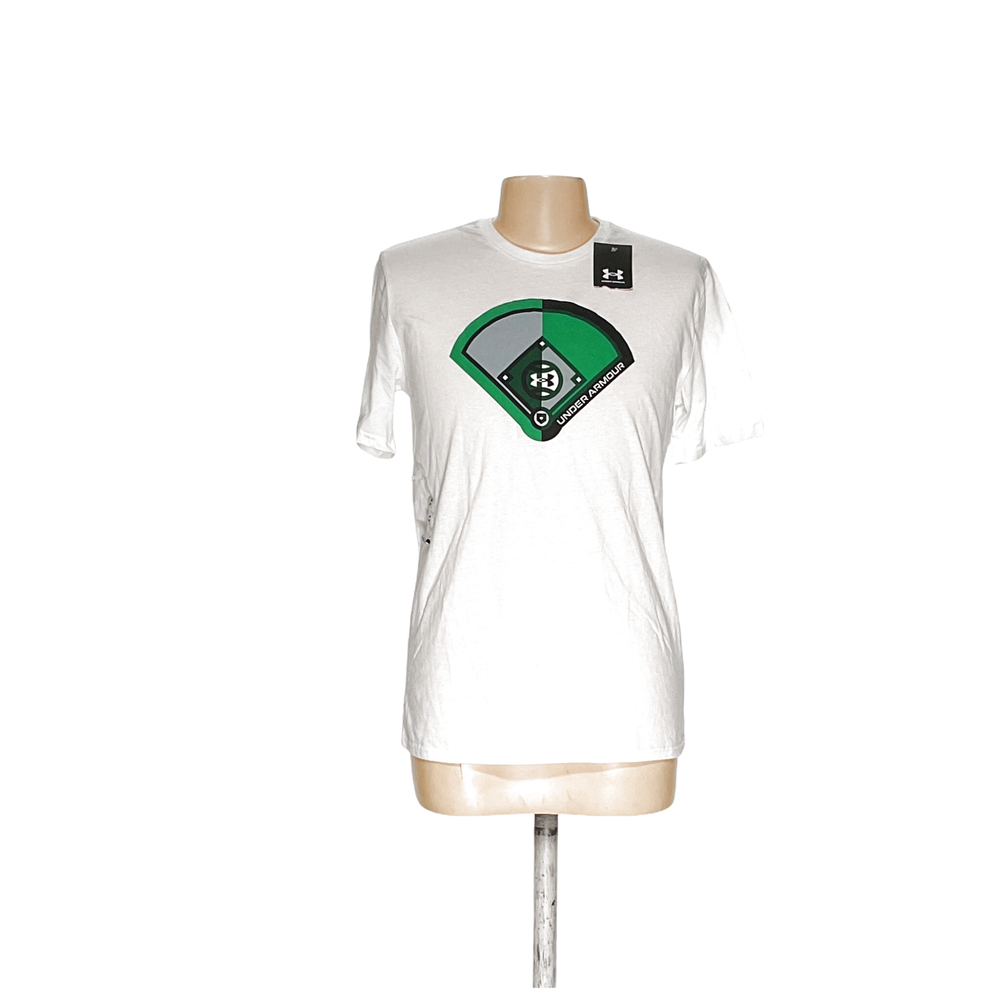 Under Armour White T-Shirt - Men's Size M