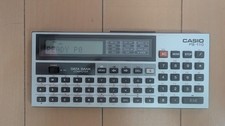 Casio PB-110 Pocket Computer Programmable Calculator Silver Vintage Working Used