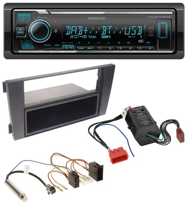 Kenwood Bluetooth MP3 DAB USB Autoradio für Audi A6 01-05 C5 Symphony Bose Aktiv - Bild 1 von 4