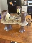 Original Star Wars Ewok Village Playset Nearly Complete 1983.