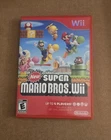 Nintendo New Super Mario Bros. Wii Nintendo Wii Multiplayer Game Case & Book