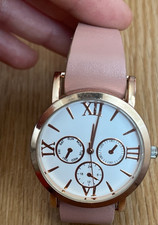New Yorker Damen Armbanduhr 30mm Rosé Ziffer...