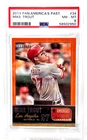 2013 Pan Americas Pastime MIKE TROUT Baseball Card /125 PSA 8 NM-MT