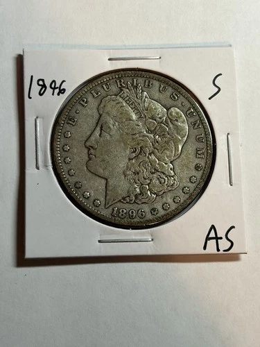 1896-S MORGAN SILVER DOLLAR XF TOUGH DATE SAN FRANCISCO MINT