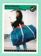 (1) MANON RHEAUME 1993 CLASSIC # 7 ATLANTA KNIGHTS  EX-MT  CARD (K3856)