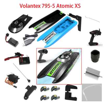 Volantex 795-5 Atomic XS RC Boat part:shell cover rudder shaft holder water fins