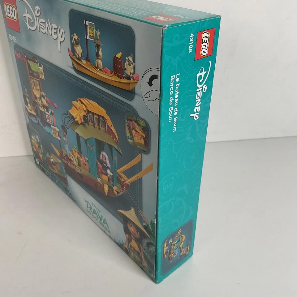 Lego Disney La Bella y la Bestia, Raya Lote Belle’s Castle Boun’s Boat Heart Palace Foto 4 de 4