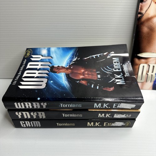 Tornians Book Series By M.K. Eidem X 4 Orion Wary Ynya Grim Large Paperback Rare - Picture 4 of 8