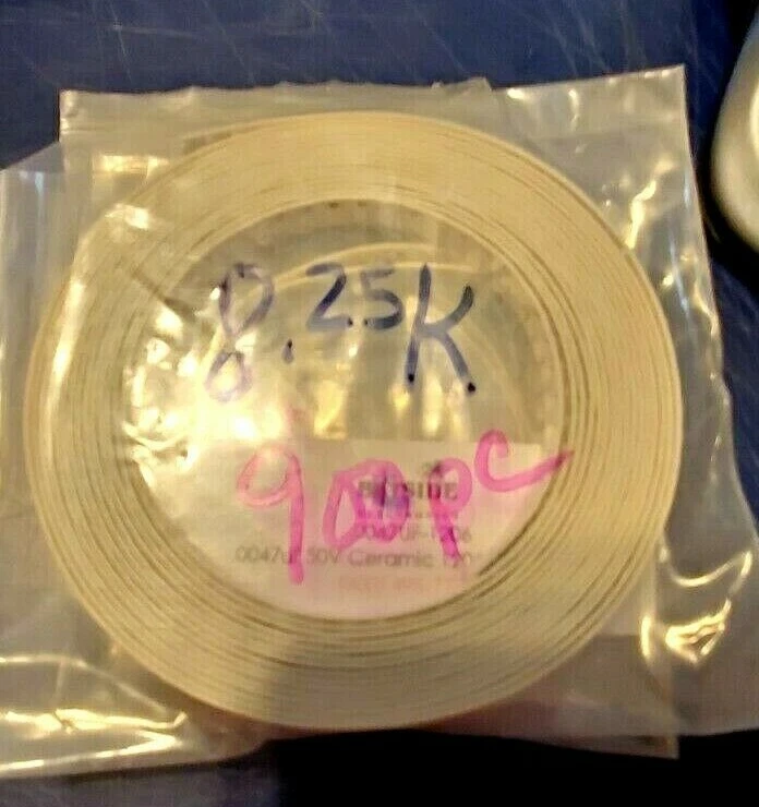 1206 SMT SMD CAPS AND RESISTERS ORIGINAL PACKAGE- SEE DESCRIPTION BELOW - Image 2 of 4