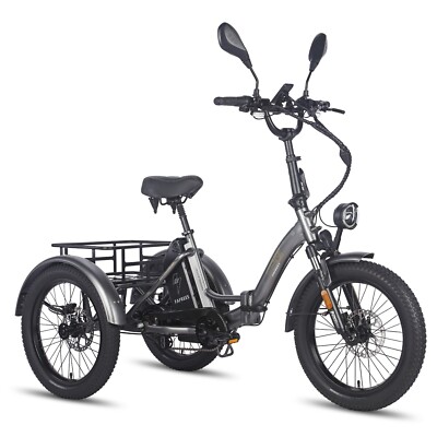 500W Fafrees F20 Mate Falten Elektro Dreirad E-Bike 3-Rädern E-Fahrrad Tricycle
