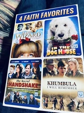 4 Faith Favorites DVD Set - Brand New - Sealed! FAST FREE SHIPPING
