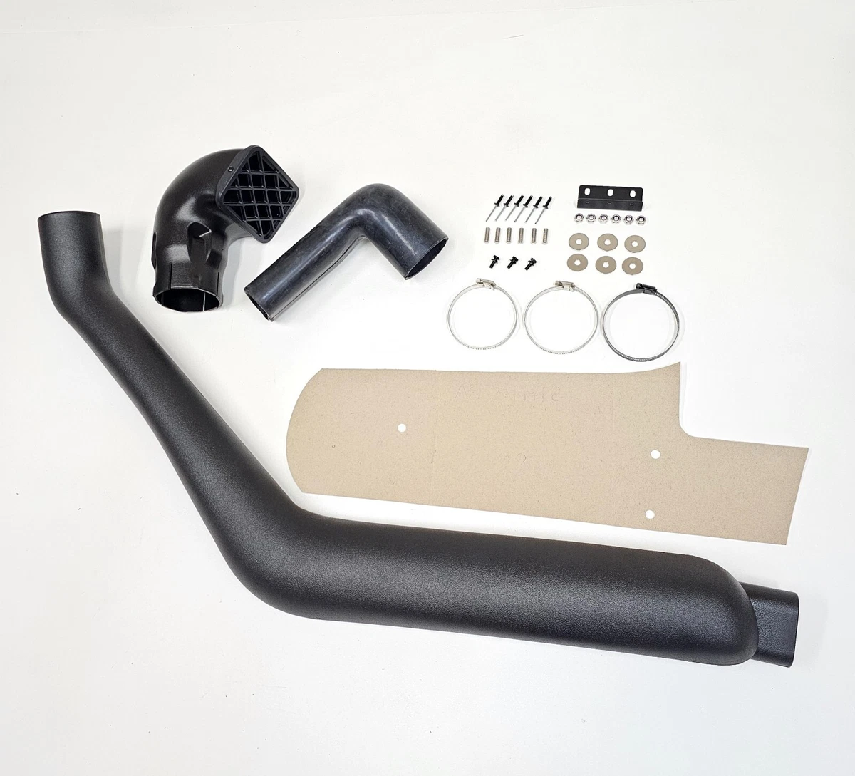 Filtro De Aire Corto Negro Mate Para Toyota 3 4l V6 Negro | Envío