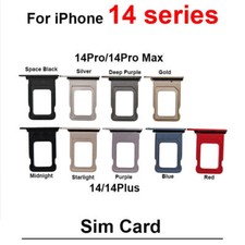 SIM Card Holder Slot Replace Dual Sim Tray For iPhone 14 Pro/Max/Plus 6.1"/6.7"