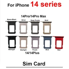 SIM Card Holder Slot Replace Dual Sim Tray For iPhone 14 Pro/Max/Plus 6.1"/6.7"