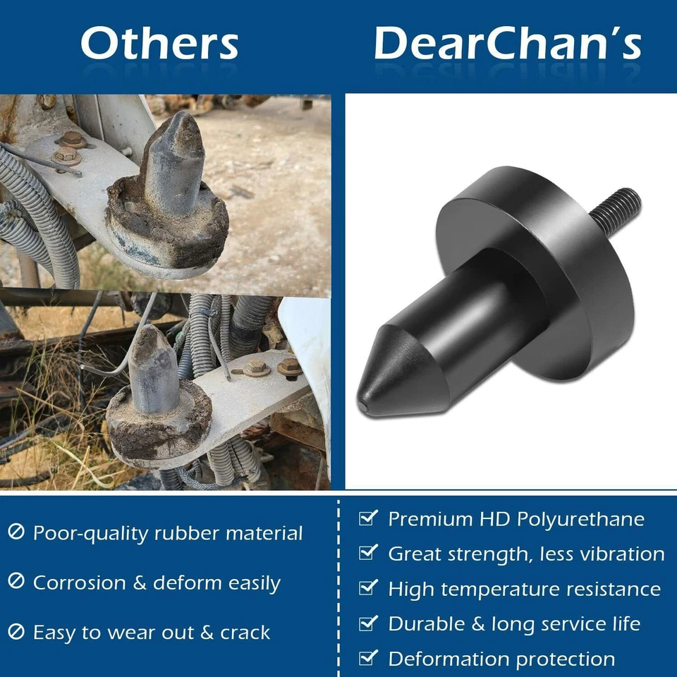 924-5410 Hood Pin Kit K179-528 for 2003-2010 Kenworth T2000 T600A T800 W900 T600 Foto 4 de 4