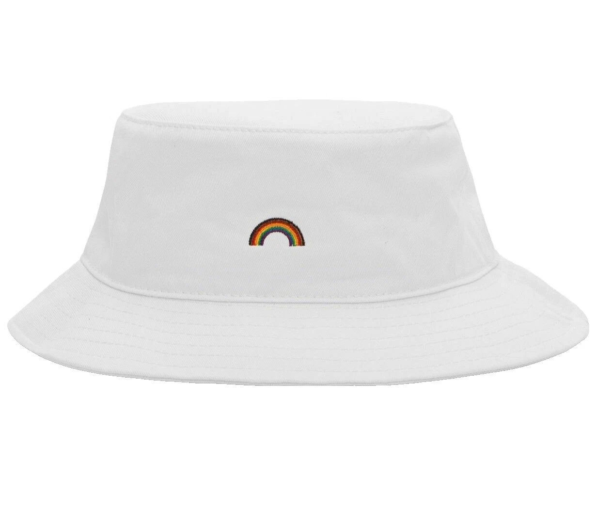 White Size L Bucket Hats for Men