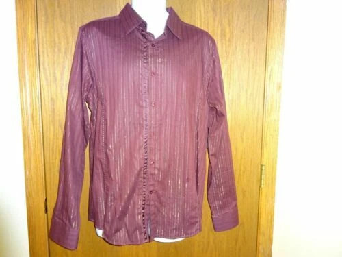 Camisas de vestir a rayas de mezcla de algodón GUESS para hombres