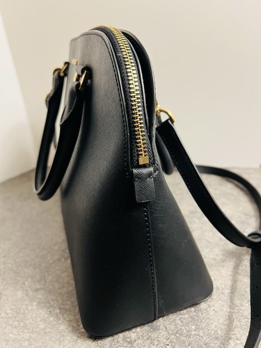 MICHAEL KORS Cindy Dome Large Satchel Handtasche Tasche Schwarz Leder - Bild 5 von 18