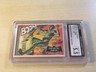 1966 TOPPS BATMAN TRAP FOR THE RIDDLER #45 BLACK BAT CGC 5.5