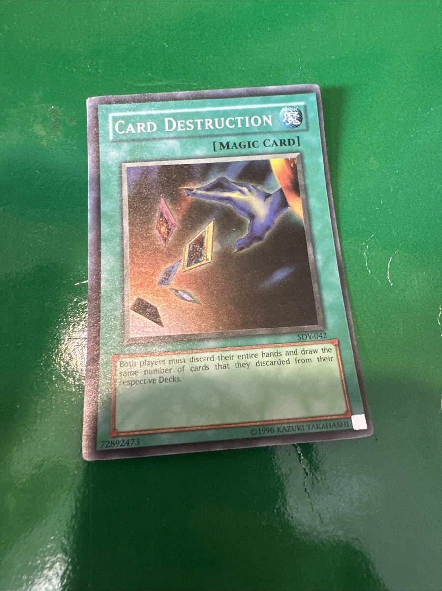 Card Destruction SDY-042 Near Mint Holo Super Rare Unlimited