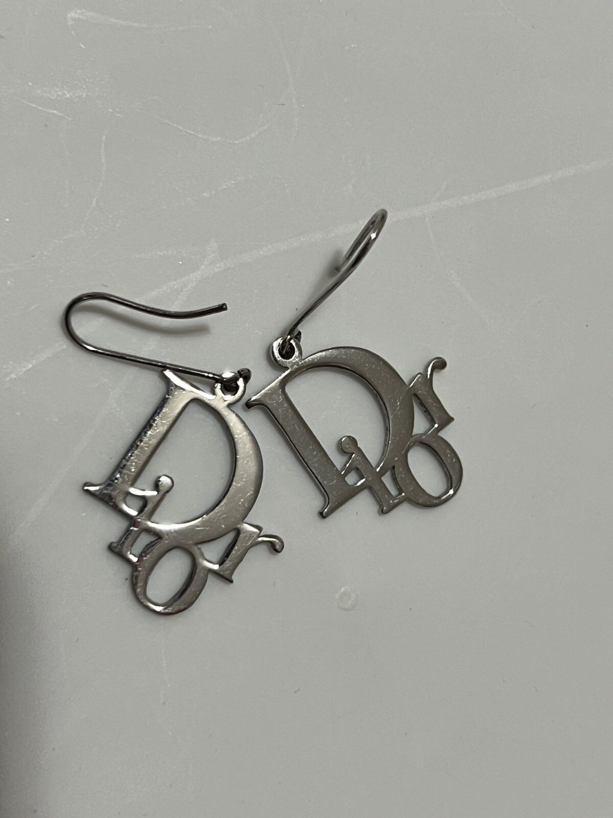 Vtg CHRISTIAN DIOR BY JOHN GALLIANO SILVER LOGO E… - image 5