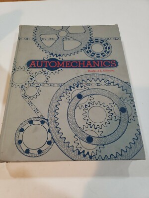 Automechanics Herbert Ellinger 1972 Hc
