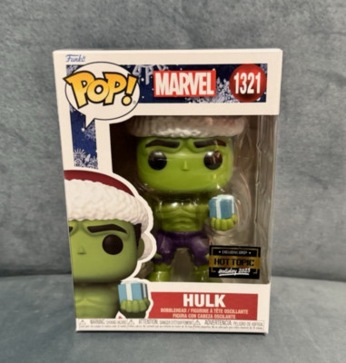Funko Pop! Marvel Vinyl Bobble Head - Hulk - Hot Topic Exclusive #1321