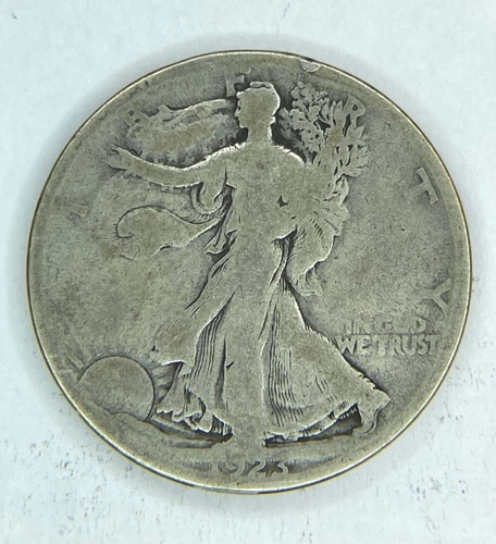 1923 S Walking Liberty Half Dollar Good Condition