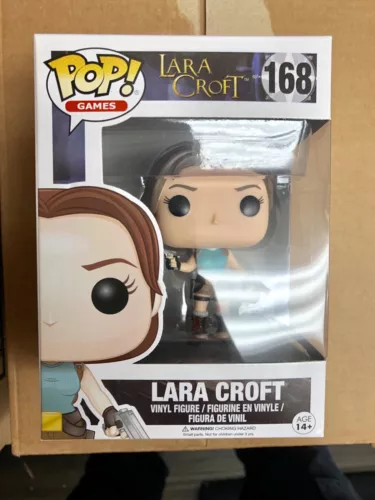 Funko Pop Laura Croft Classic tomb raider Vaulted Nib