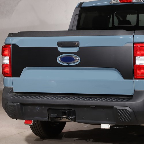 Black Tailgate Blackout Vinyl Graphics Stickers For Ford Maverick Lariat 2022-up - Picture 7 of 13