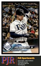 2018 Topps Update #US244 Daniel Robertson Tampa Bay Rays