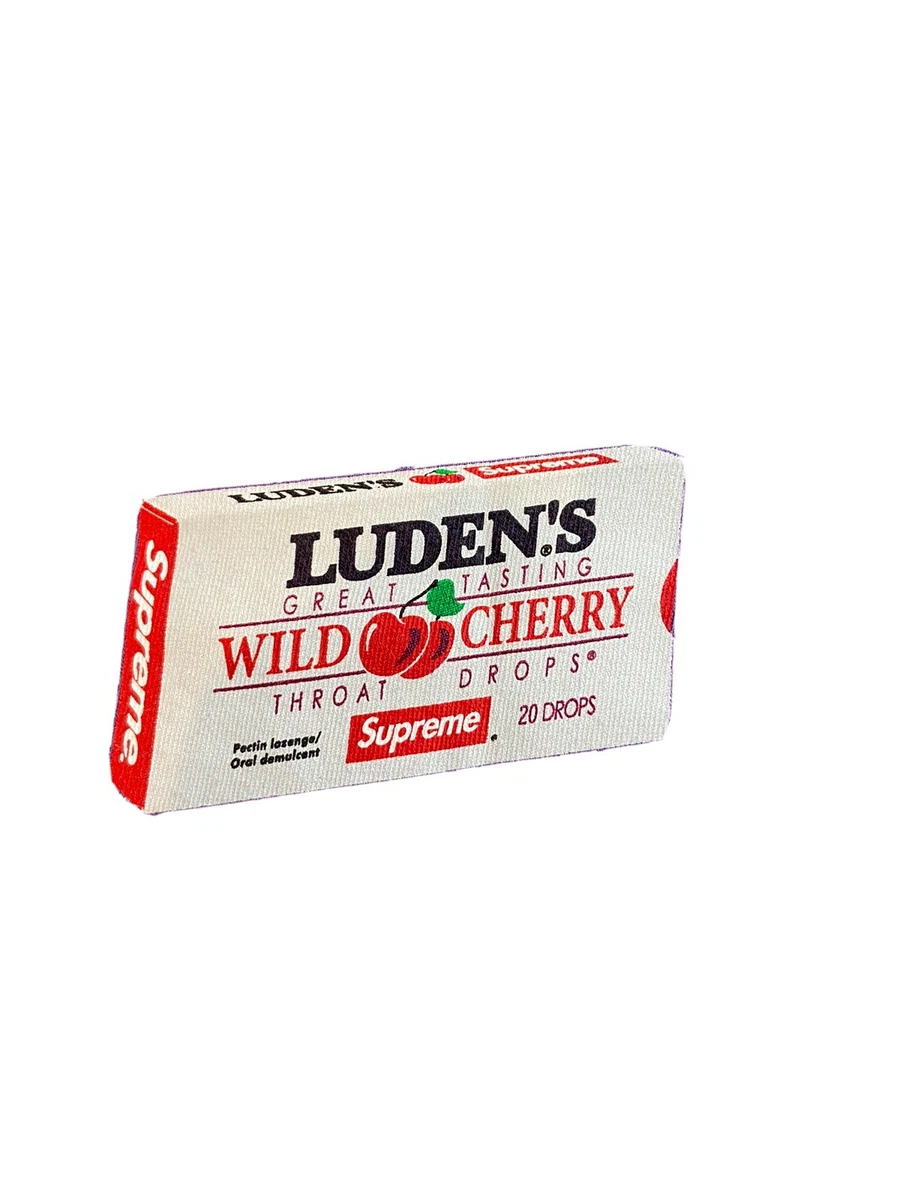 SUPREME LUDEN S WILD CHERRY T SHIRT eBay