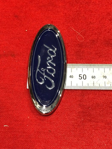 FORD FALCON OVAL BADGE EB ED XH EF EL XR6 XR8 ADHESIVE BACKING DARK BLUE 90mm - Picture 3 of 3