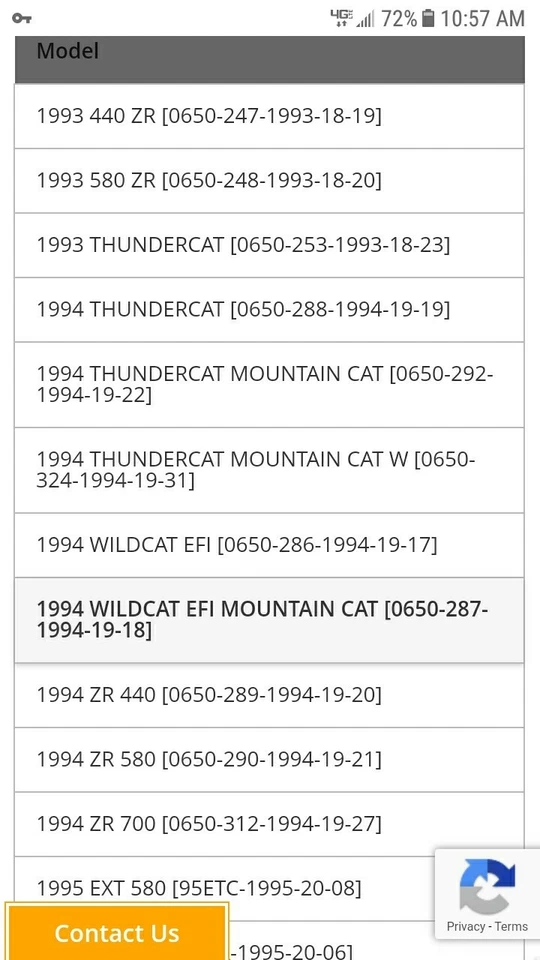 Arnés interruptor atenuador de faros Arctic Cat Hi LO BEAM 1995 EXT Z 440 ZR PANTERA Foto 3 de 4